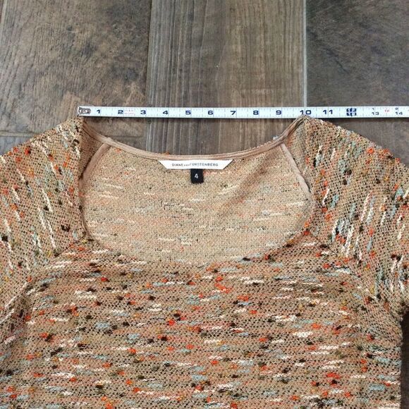 Diane Von Furstenberg Tweed Boucle Dress! - Picture 7 of 10